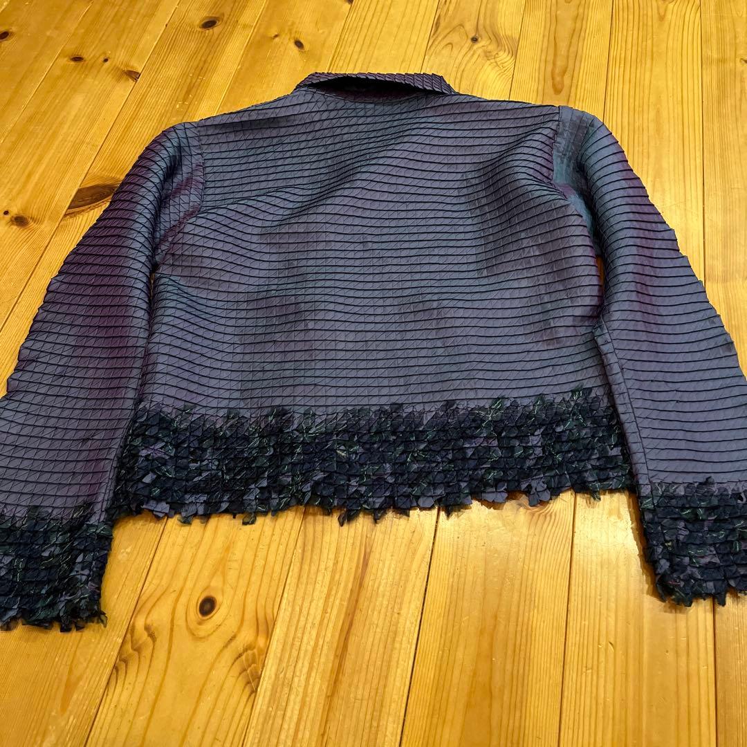 レア ISSEY MIYAKE　イッセイミヤケ　スチーム　ジャケット