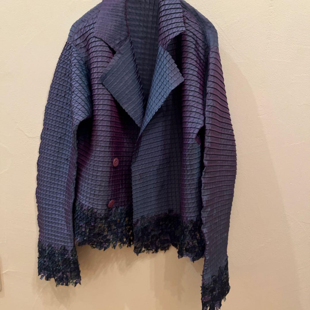 レア ISSEY MIYAKE　イッセイミヤケ　スチーム　ジャケット