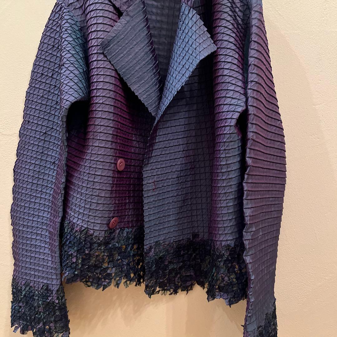 レア ISSEY MIYAKE　イッセイミヤケ　スチーム　ジャケット