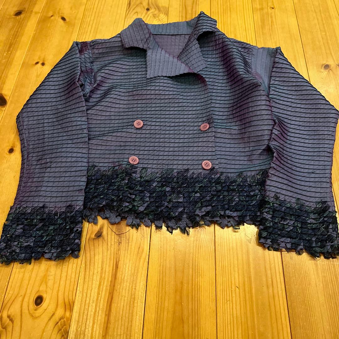 レア ISSEY MIYAKE　イッセイミヤケ　スチーム　ジャケット