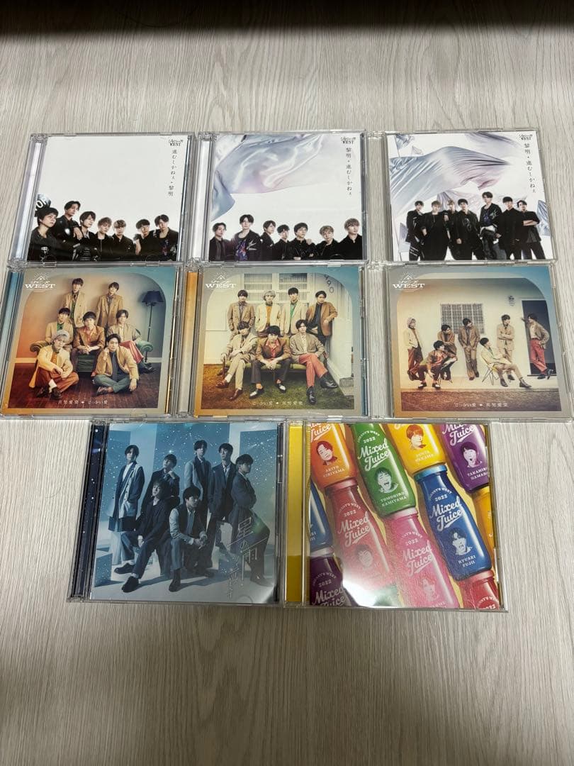 WEST.CD、DVD