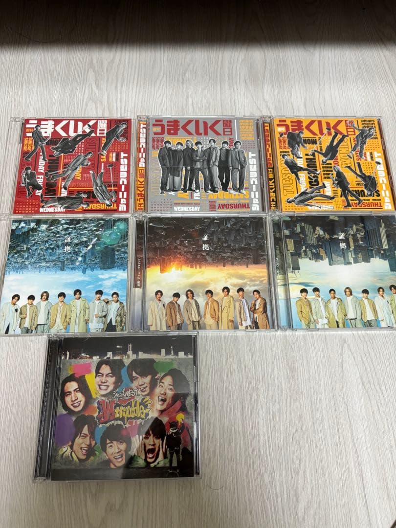 WEST.CD、DVD