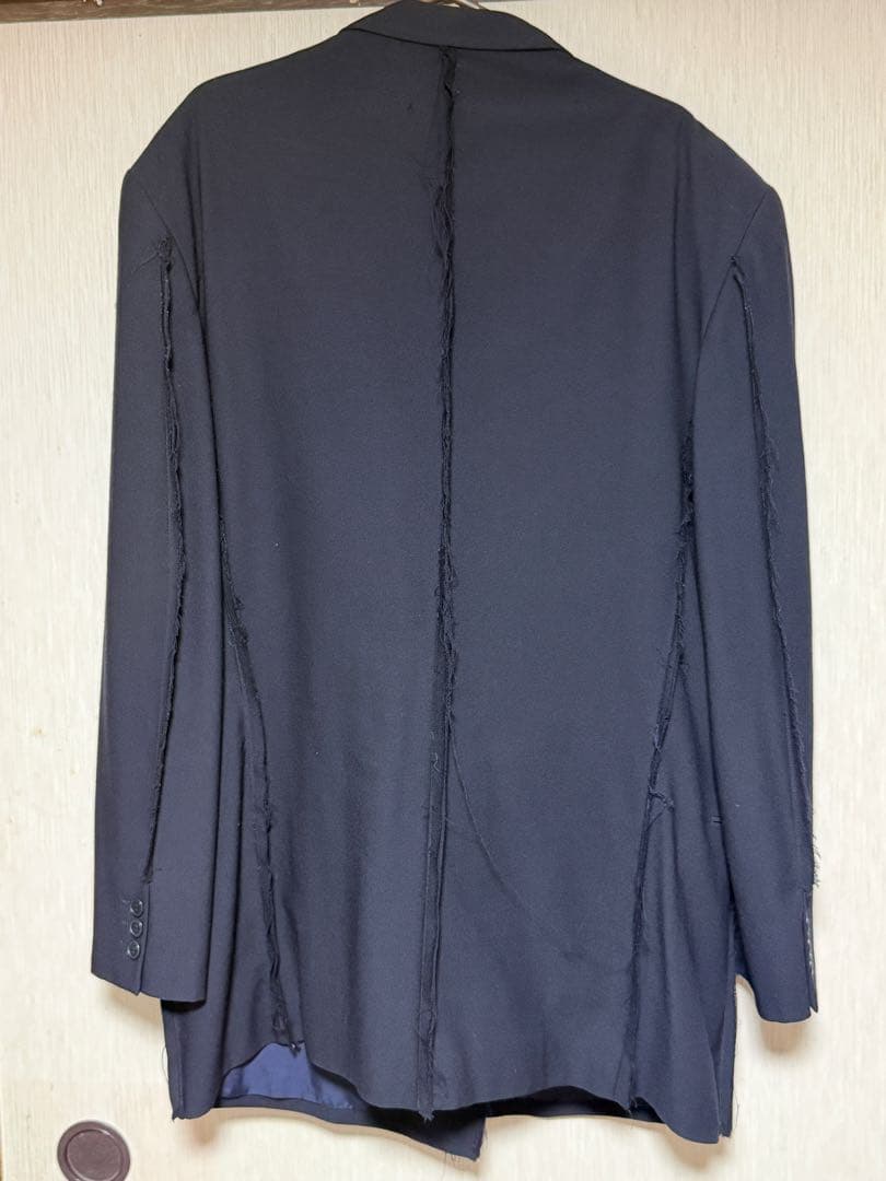 み*ん様 ARMANI ダブル セットアップ ブラック L アルマーニジャパン正