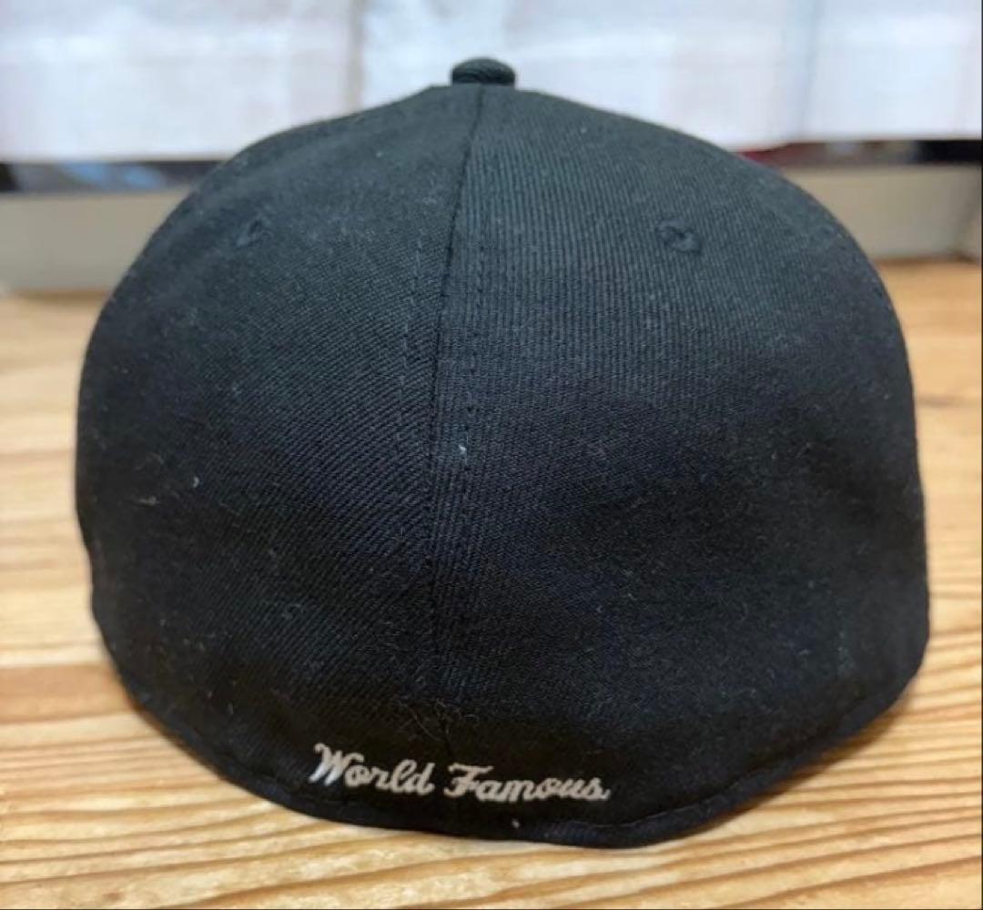 Supreme スケルトン 骨 デザイン キャップ ブラック