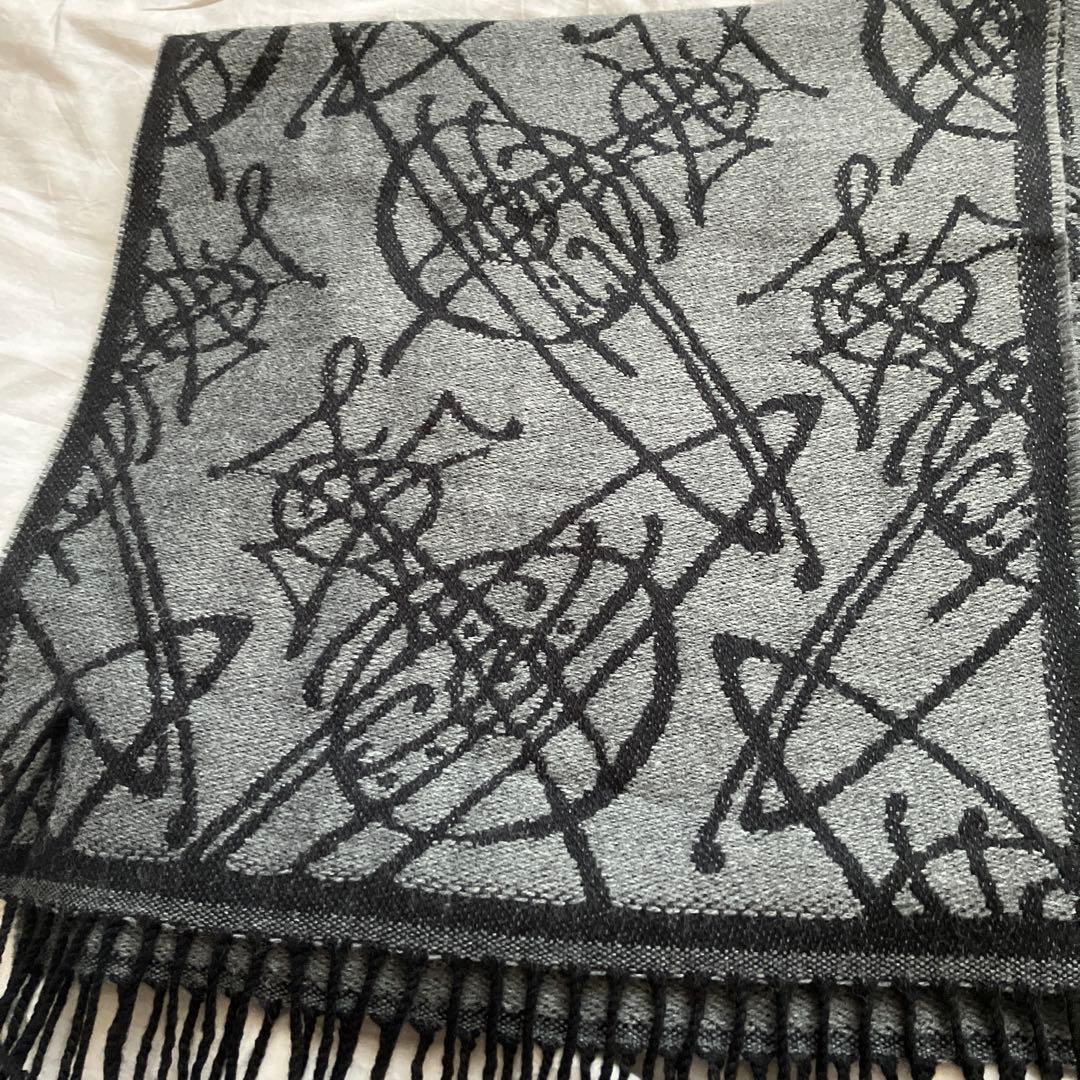 希少☆Vivienne Westwood グレー ブラック マフラー
