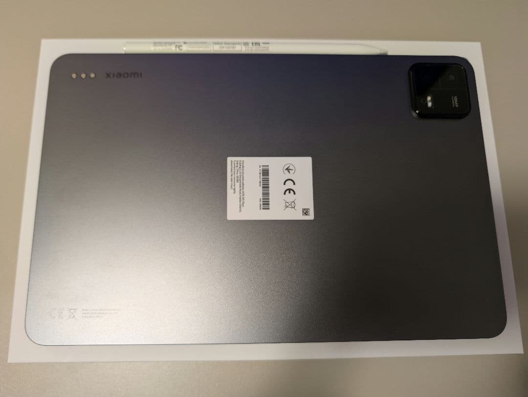 【美品】Xiaomi Pad 6 グレー スタイラスペン付き 8G 256GB