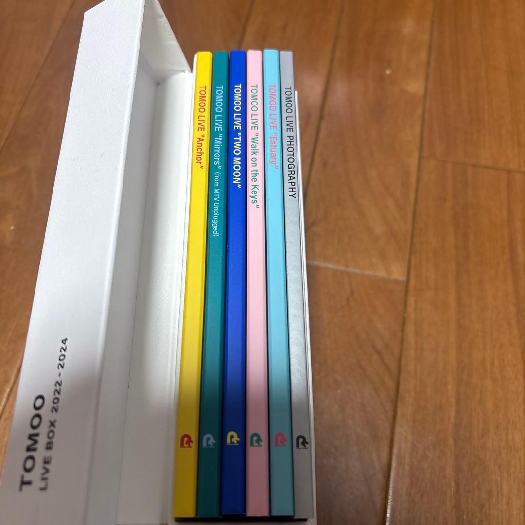 TOMOO LIVE BOX 2022-2024 通常盤DVD５枚組　未視聴