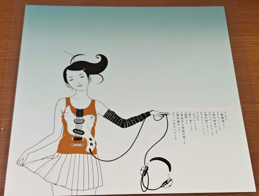 ☆美品LP+初回CD 2004年版ソルファ アジカン