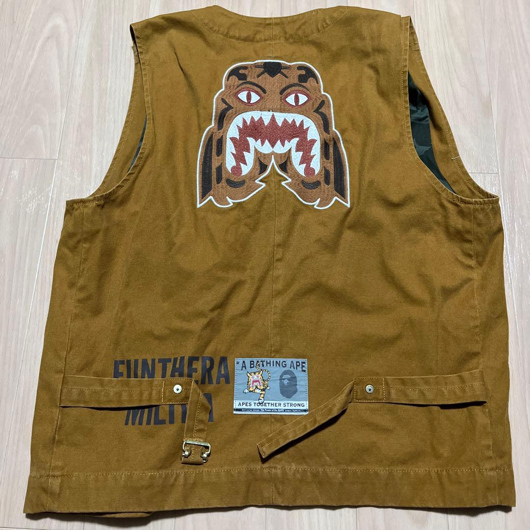 A BATHING APE ミリタリーベスト Lサイズ