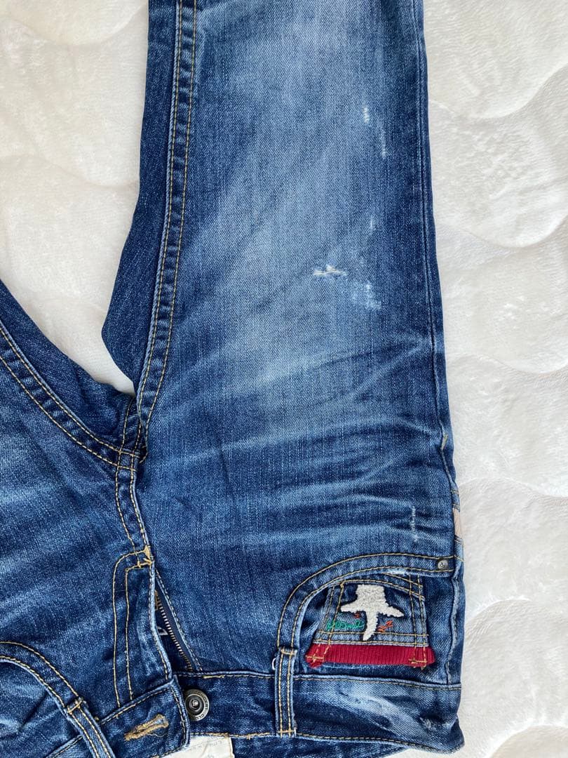 LOLITA JEANS　奈良美智　ジーパン　デニム　刺繍