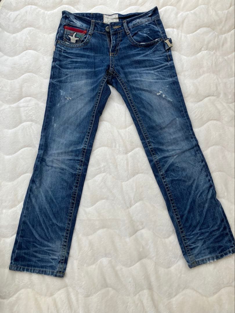 LOLITA JEANS　奈良美智　ジーパン　デニム　刺繍