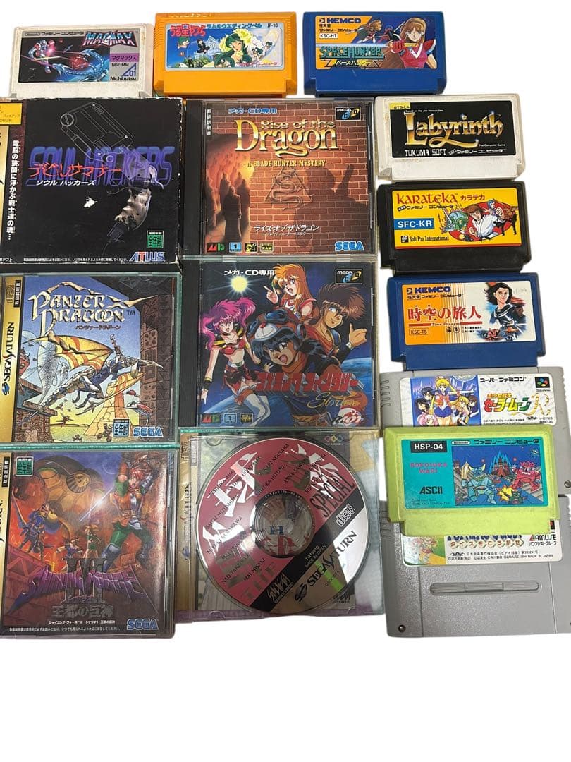 さ*♪様 レトロゲームまとめ売り　ファミコン　メガドライブ　セガサターンなど