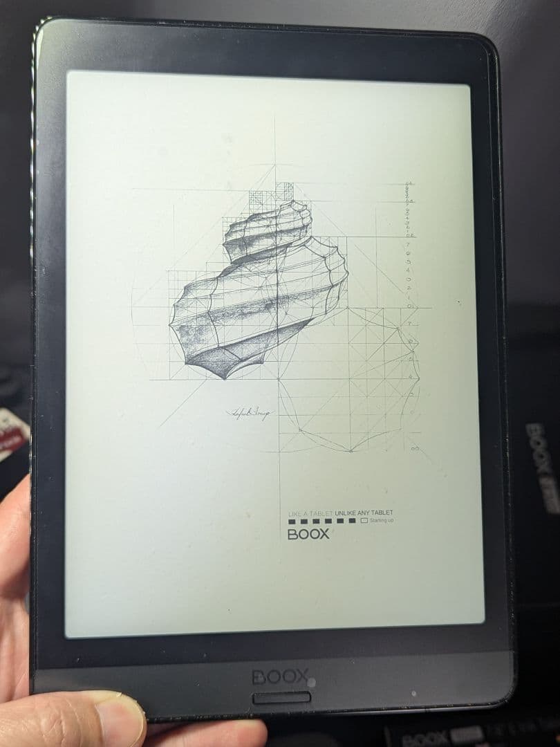 BOOX Nova3 E-Ink 電子書籍/Androidタブ カバー付き