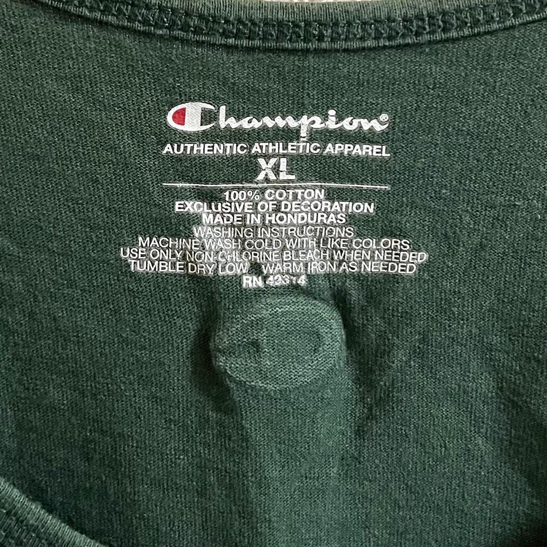 【ハワイ現地物】Champion ハワイ大学 公式タンクトップ 緑 XL相当
