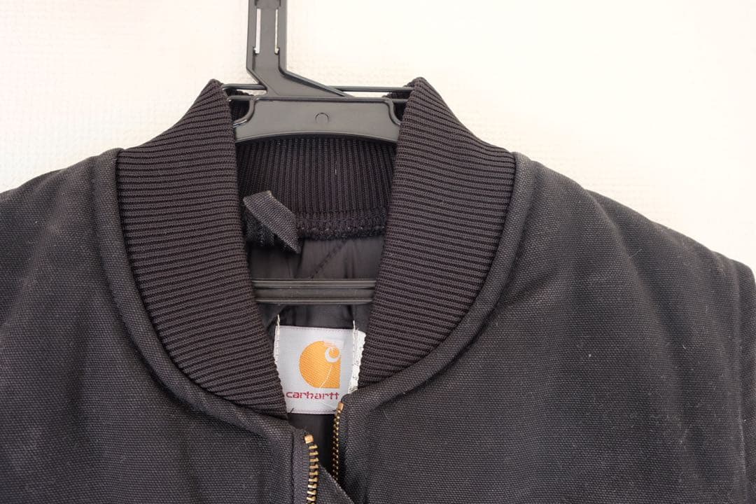 c*p様 90's Carhartt ブラック ベスト 腰ゴム付き　星タグ