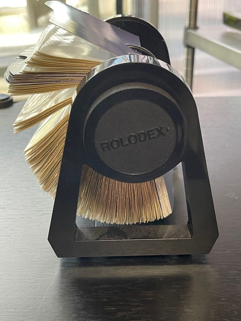 ROLODEX ローロデックス　回転式名刺フォルダ 　レトロ　ビンテージ