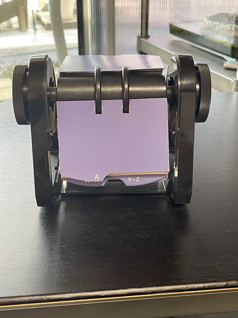 ROLODEX ローロデックス　回転式名刺フォルダ 　レトロ　ビンテージ