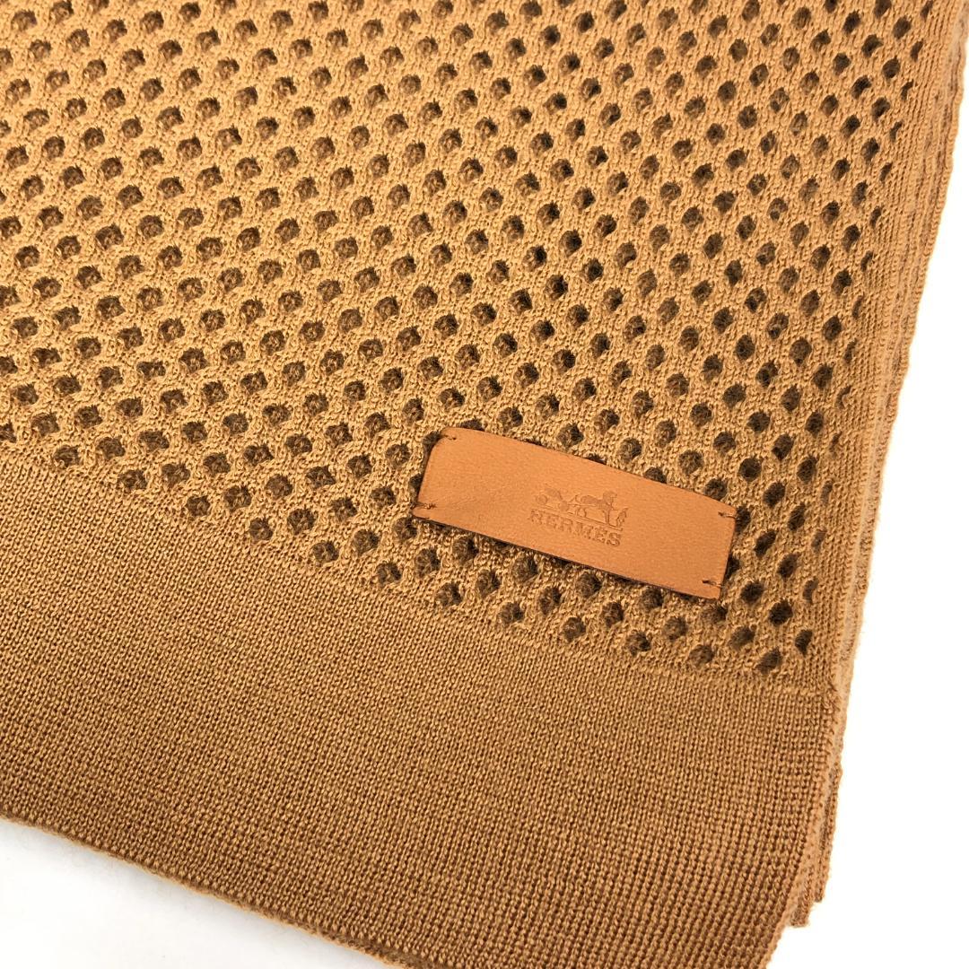 【未使用保管品】3F428 HERMES エルメス カシミア100% ストール
