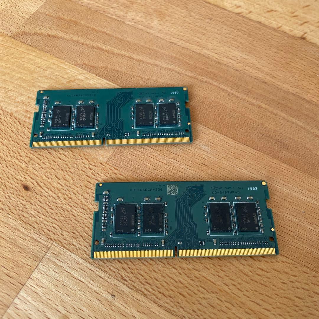 Crucial DDR4‑2666 SO‑DIMM 8GB×2【iMac用】