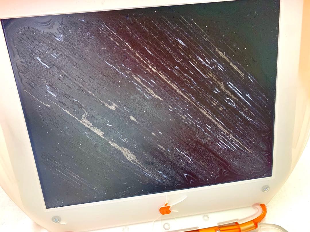 ジャンクApple iBook G3 M2453 クラムシェル タンジェリン