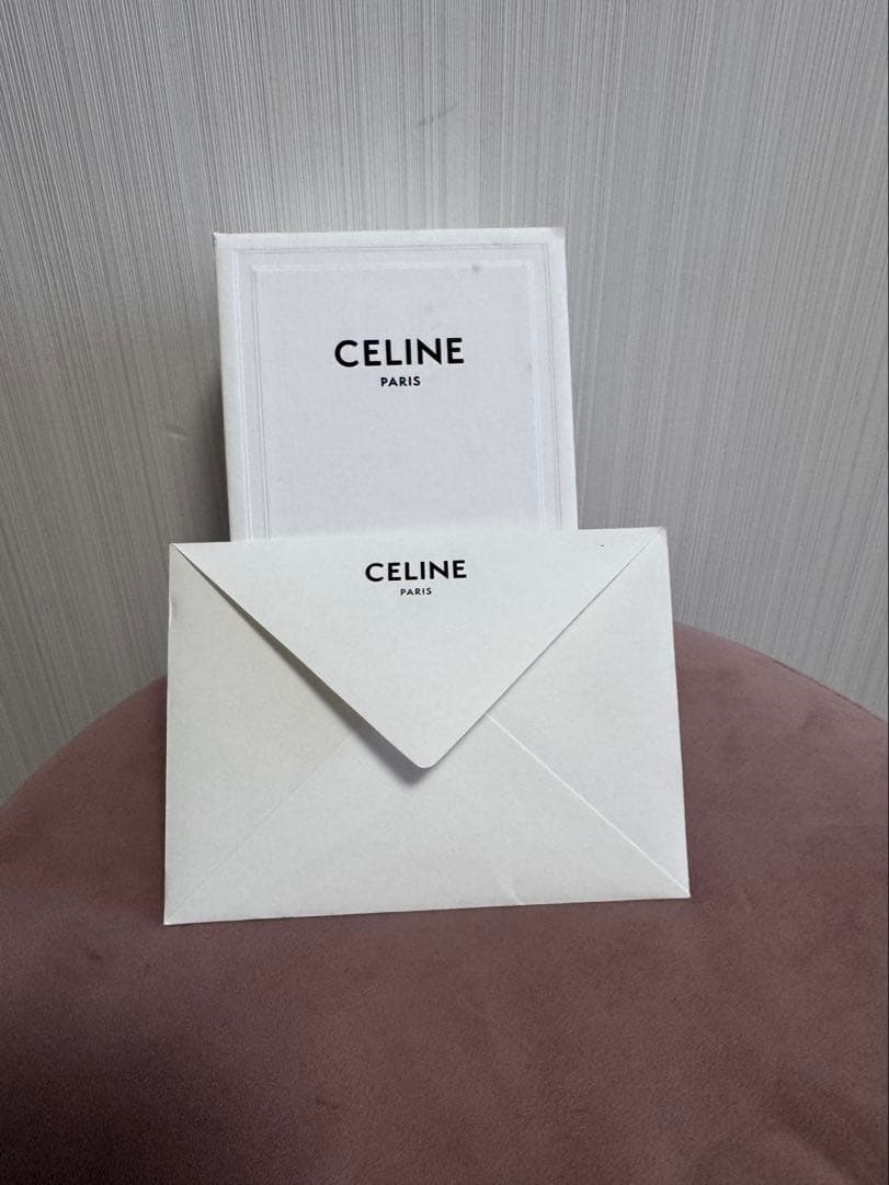 つ*）様 CELINE トリオンフ　パテントカーフスキン　財布