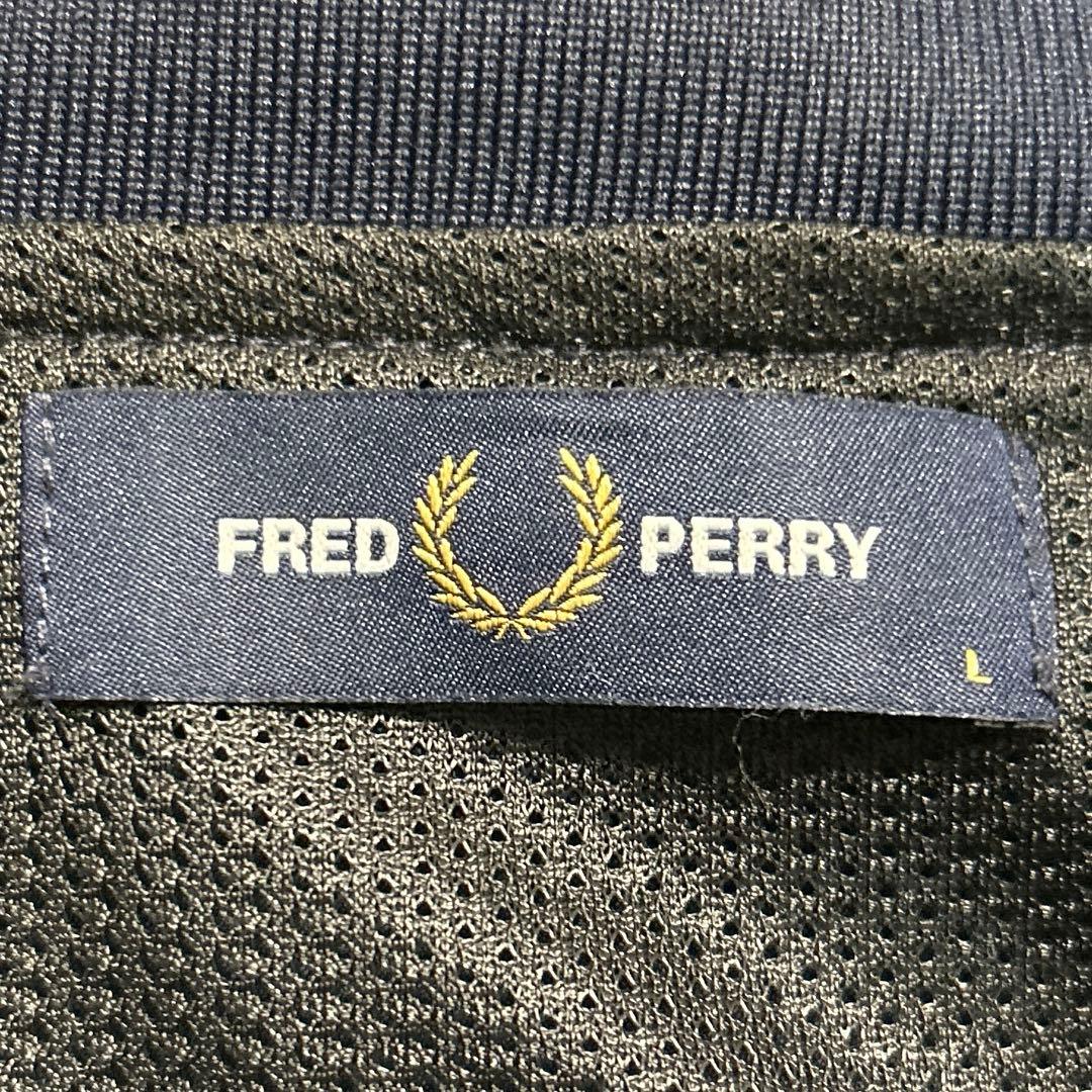 FRED PERRY×BEAMS / ハリントンジャケット ブラックウォッチ L