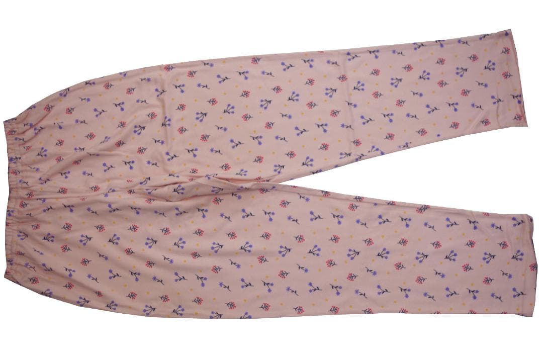 【新品】エルELLE　秋冬物厚手スムース パジャマ（L)