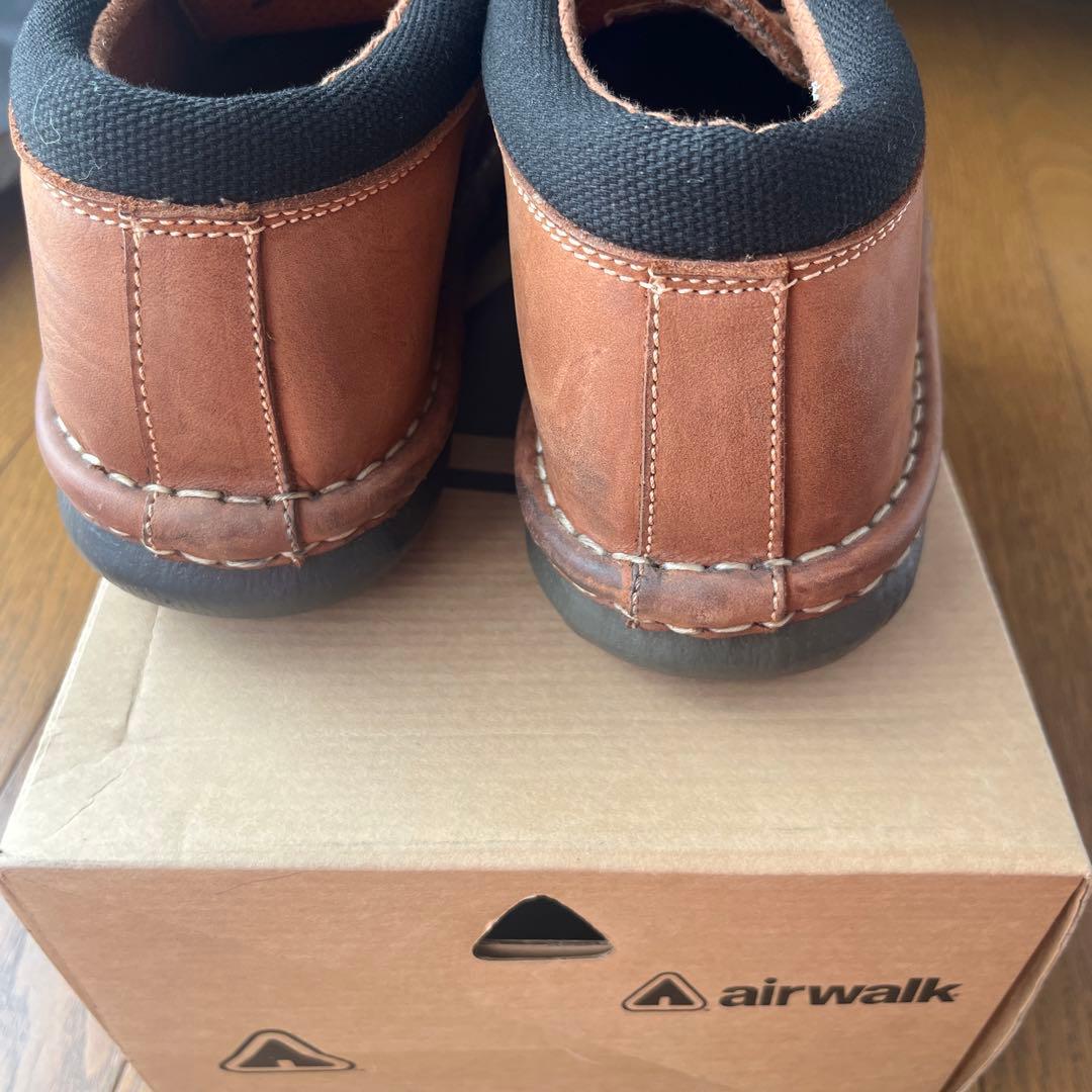 希少90s airwalk ブラウン レザー
