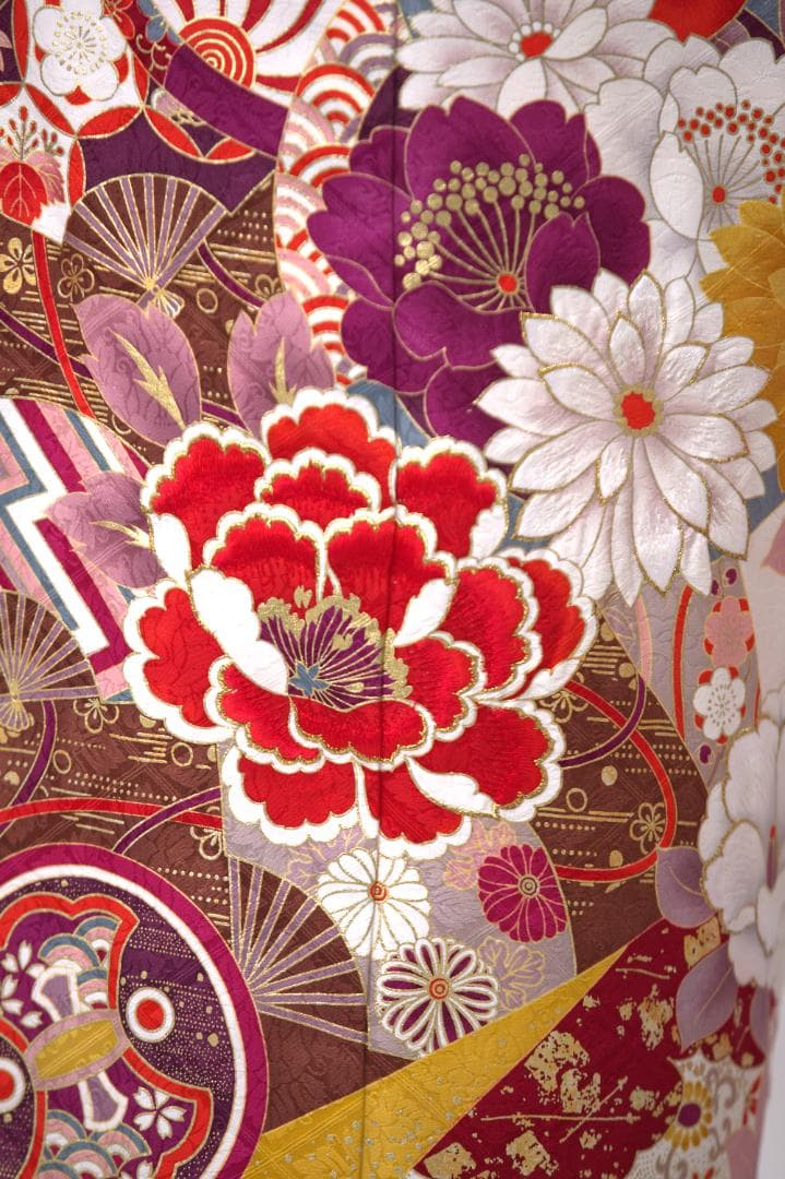 ≪美品≫正絹　振袖9点フルセット【962】【150cm~160cmの方用】