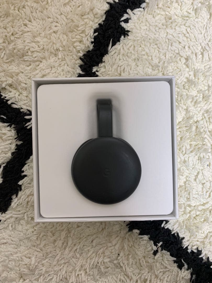 ほぼ新品　Chromecast 第3世代 2018/チャコール