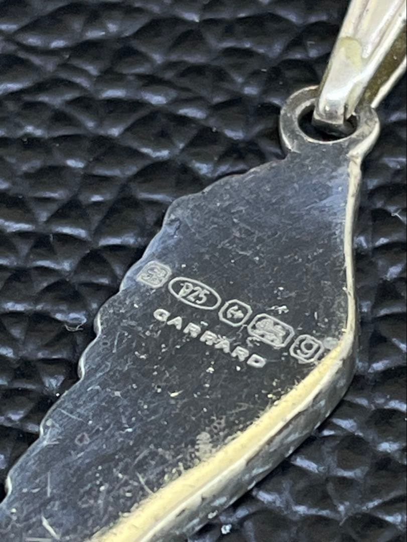 【王室御用達】GARRARD SILVER925 ウィングペンダントトップ
