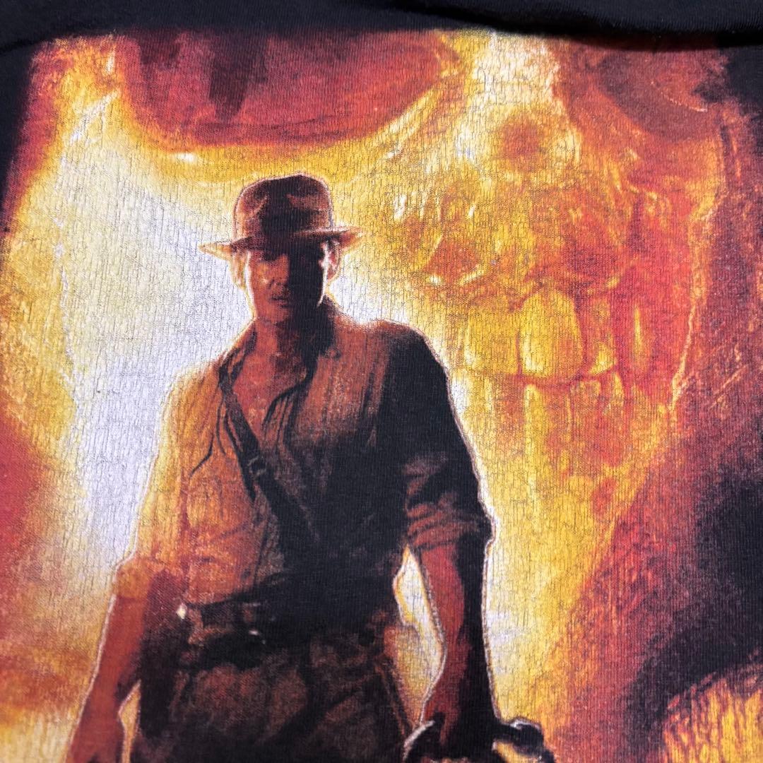 vintage indiana jones インディージョーンズ　Tシャツ XL