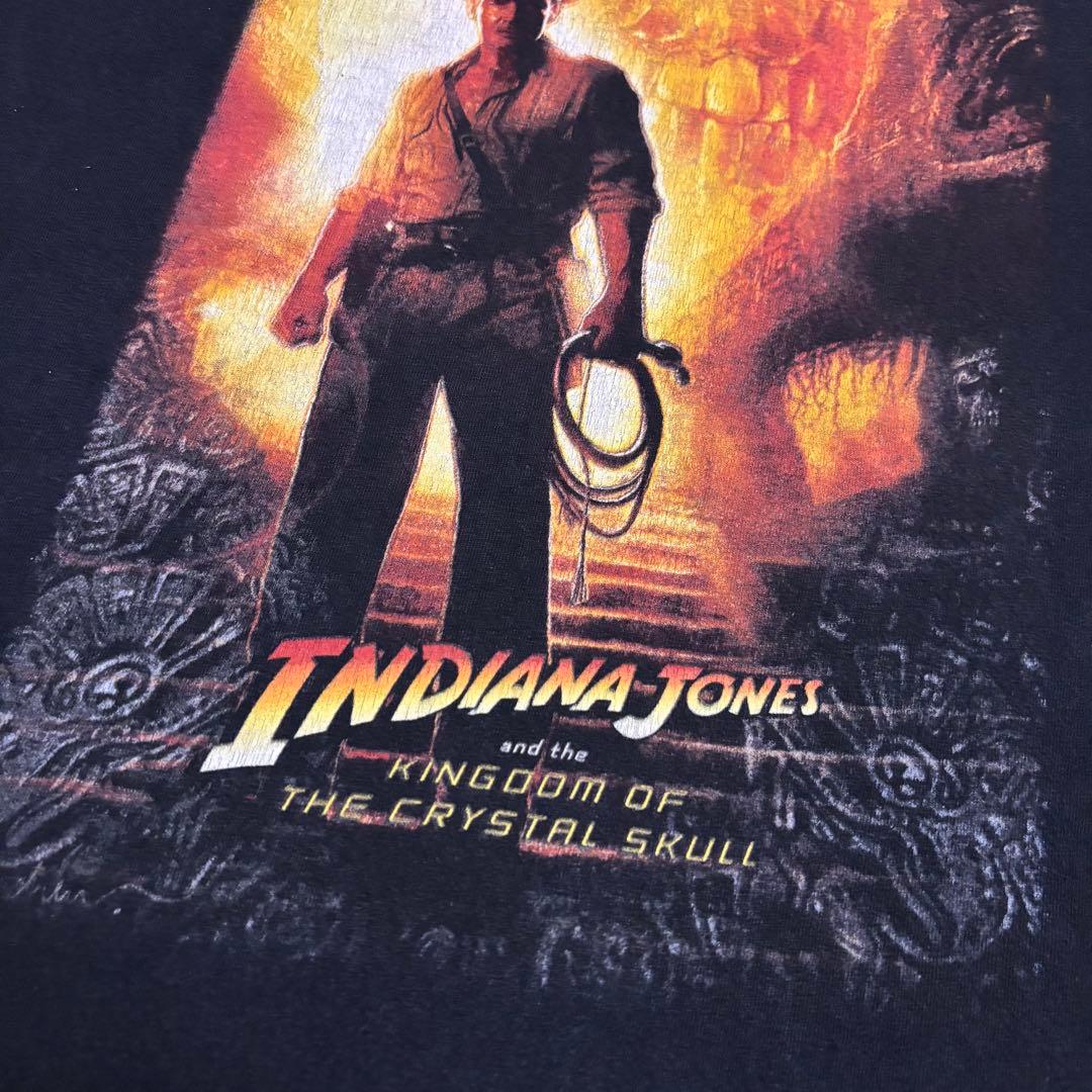 vintage indiana jones インディージョーンズ　Tシャツ XL