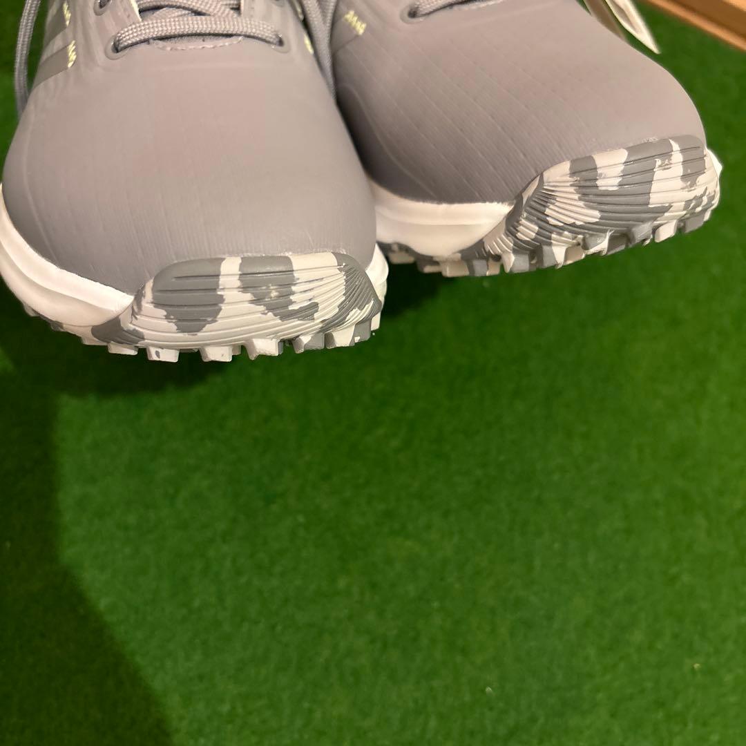 新品未使用adidas レディースゴルフシューズ グレー 23cm GZ3911