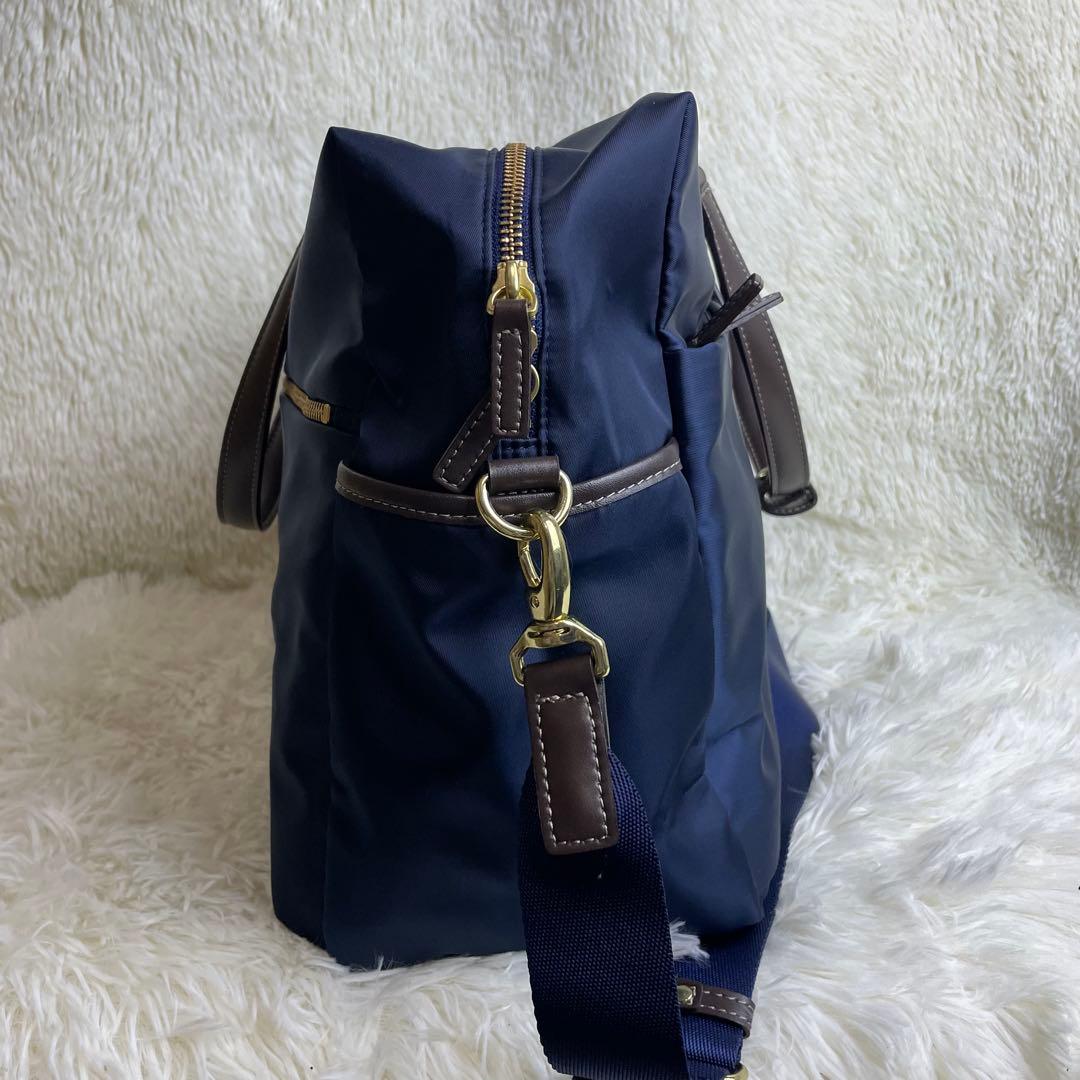 【極美品】マッキントッシュフィロソフィー 2way ボストンバッグ レザー
