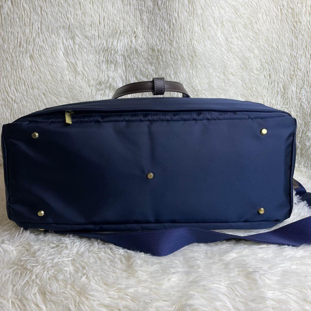 【極美品】マッキントッシュフィロソフィー 2way ボストンバッグ レザー