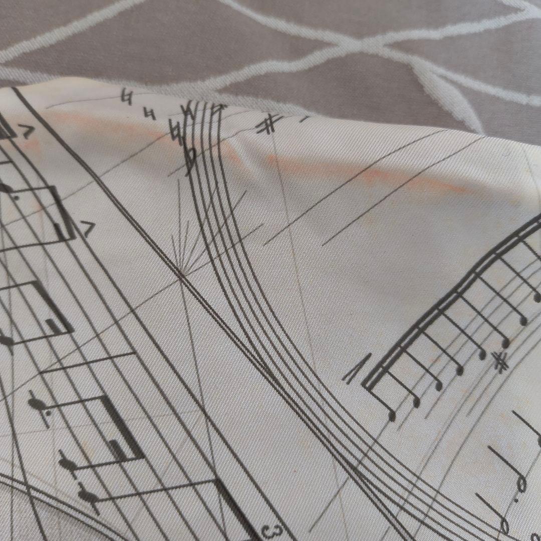 エルメス 球体が奏でる音楽 スエード シルク ベスト 46
