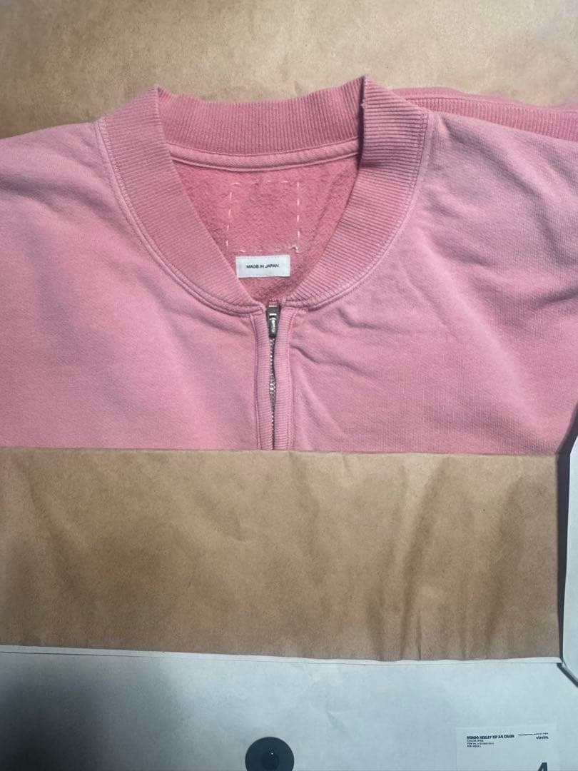 トップス visvim 26ss MONDO HENLEY ZIP S/S CRASH