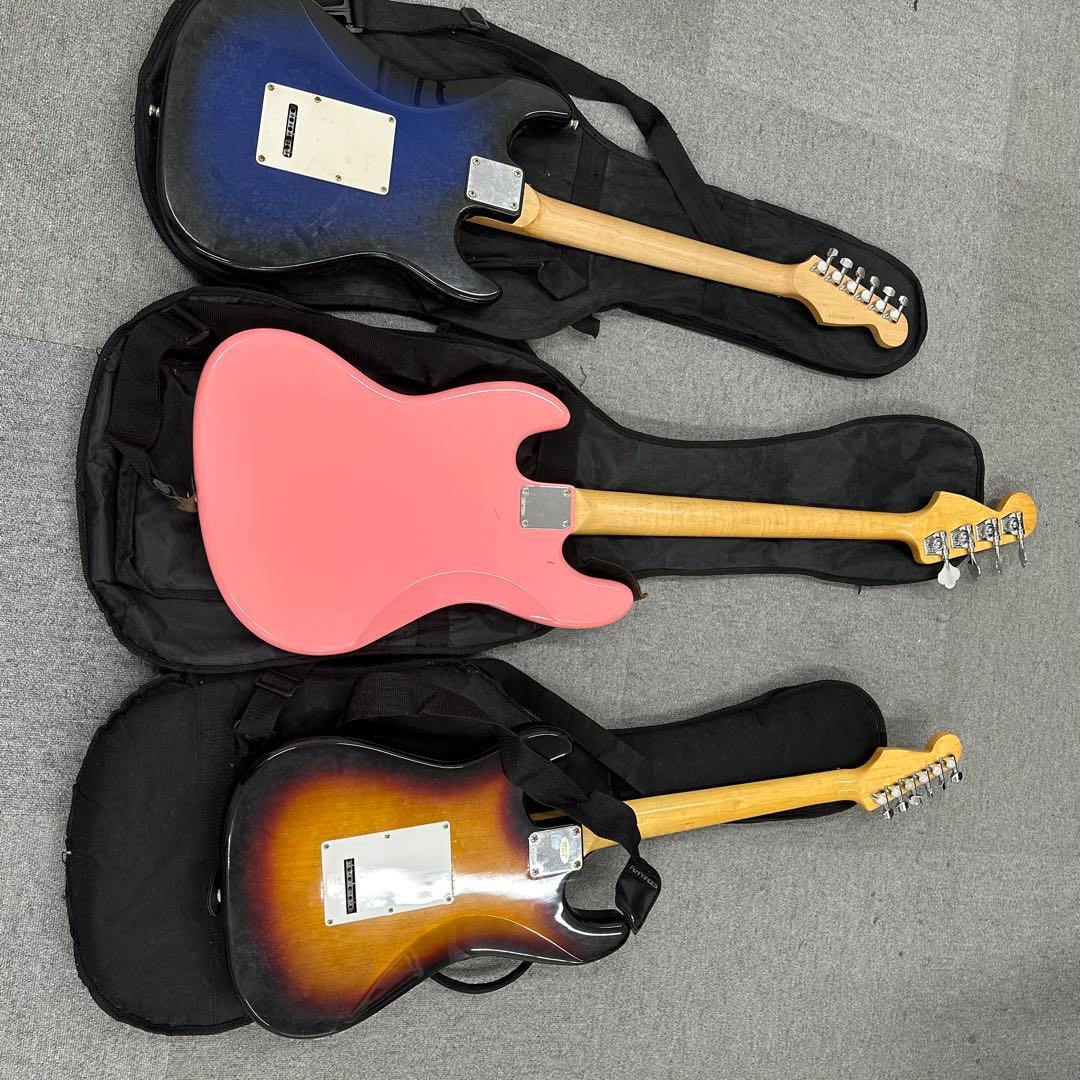 エレキギター 3本セット　まとめ売り 225.200