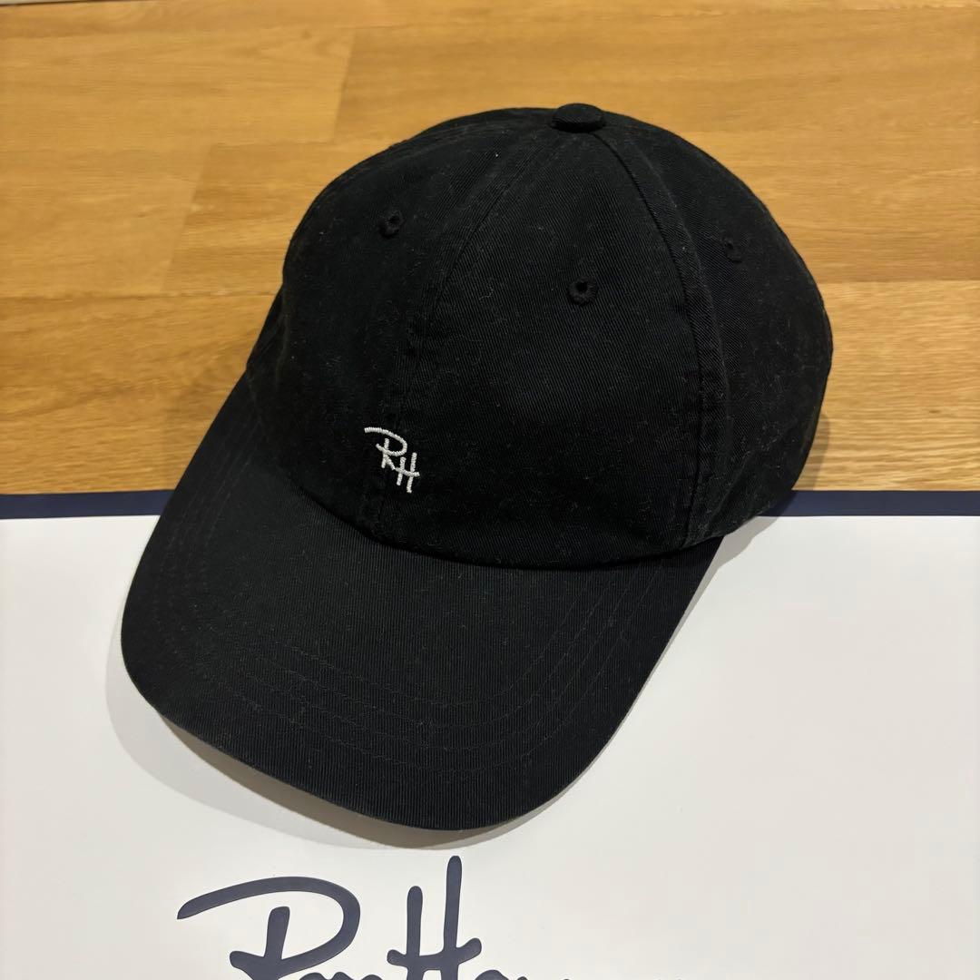 美品　Ron Herman 黒ベースボールキャップ　ロンハーマン　RH