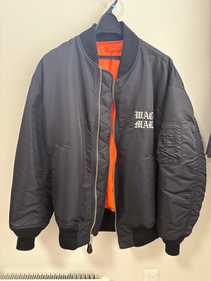 美品　ワコマリア MA-1 FLIGHT JACKET