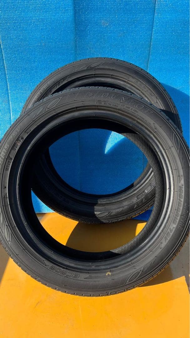 タイヤ・ホイール 165/55R15 75V DUNLOP EC202