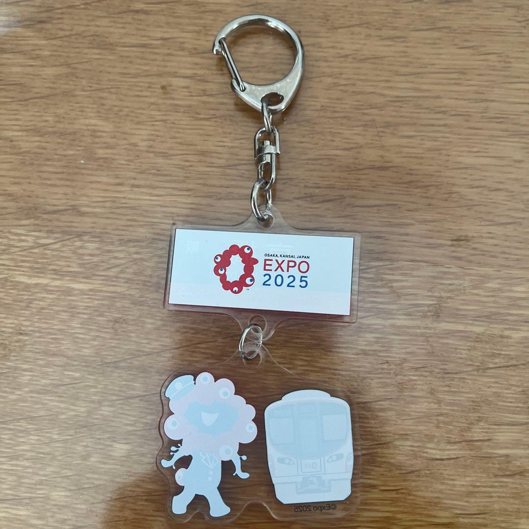 ミャクミャク×大阪環状線 駅名標アクリルキーホルダー「京橋」