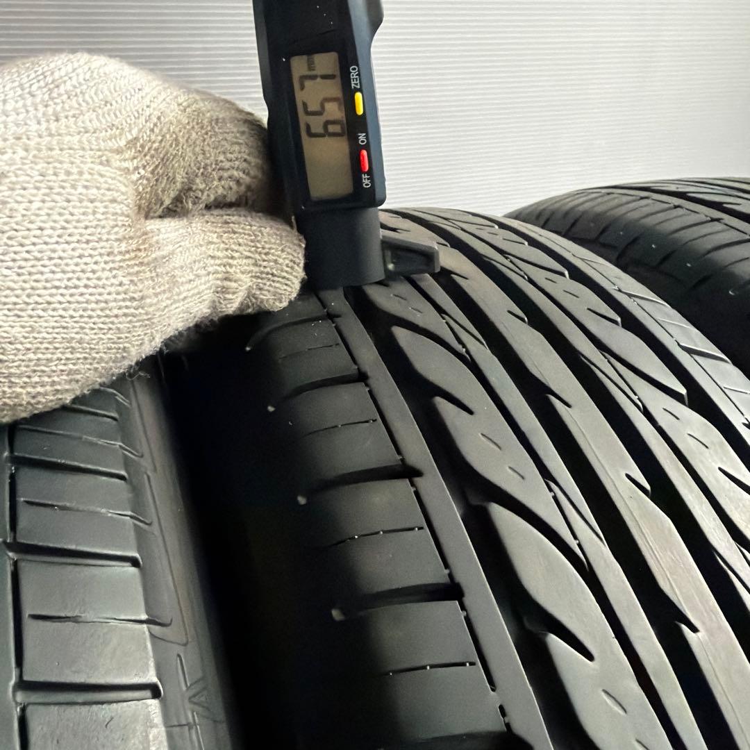 送料無料◆185/70R14/夏4本/残溝約5〜6.5㎜/製造2014年
