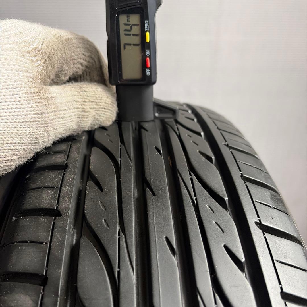 送料無料◆185/70R14/夏4本/残溝約5〜6.5㎜/製造2014年