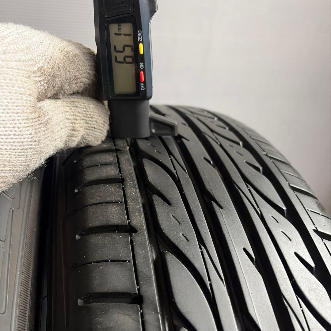 送料無料◆185/70R14/夏4本/残溝約5〜6.5㎜/製造2014年