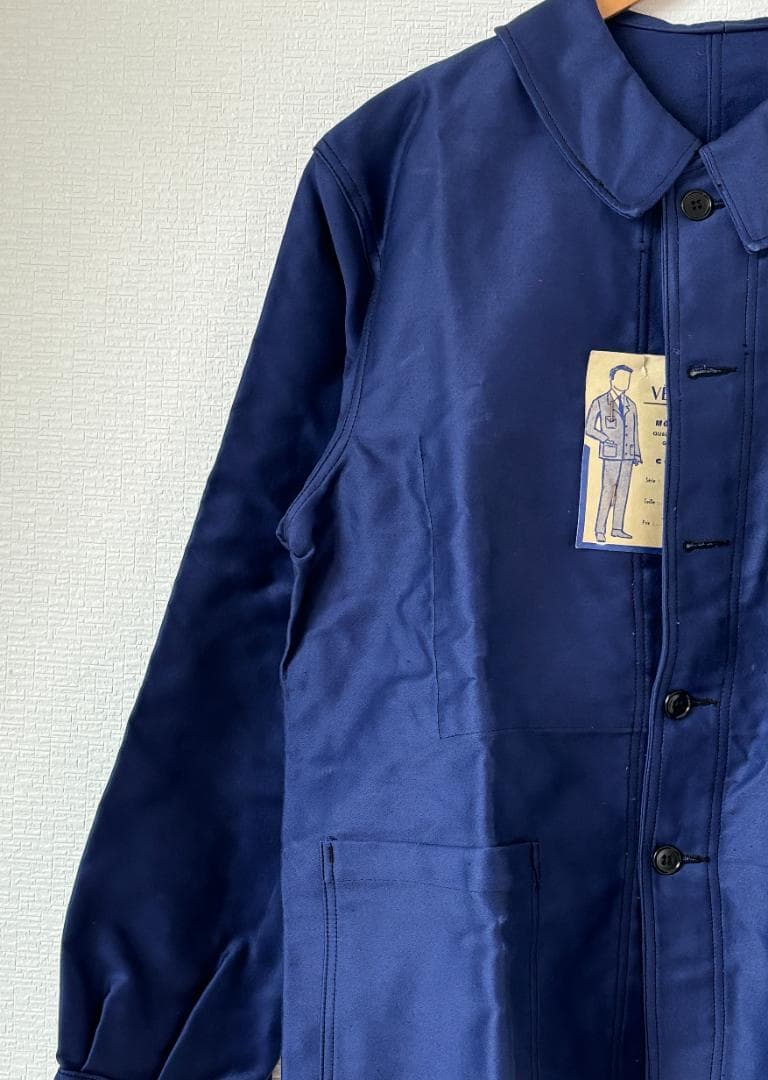 新品デッドストック 1950-60s VETVOR モールスキンジャケット