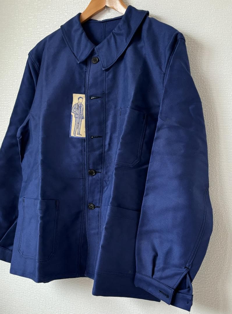 新品デッドストック 1950-60s VETVOR モールスキンジャケット