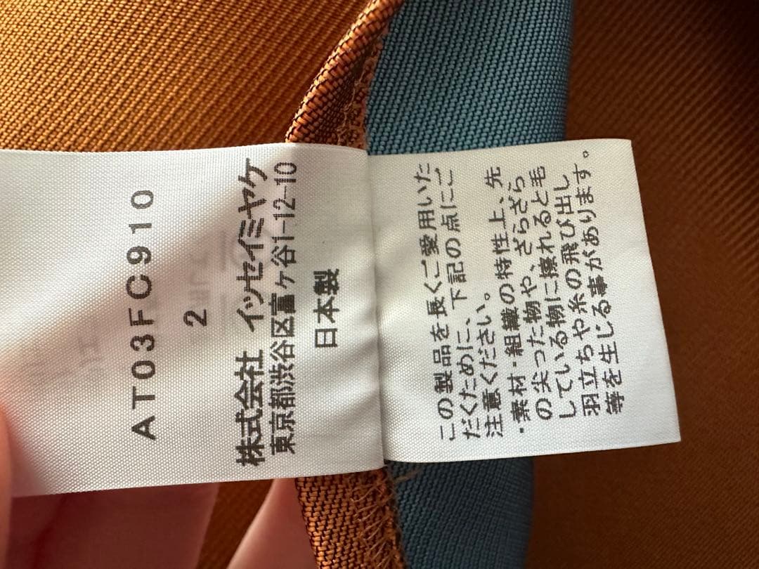 超希少　イッセイミヤケ　横尾忠則　ブルゾン　完全生産終了品　ショッパー•タグ付き