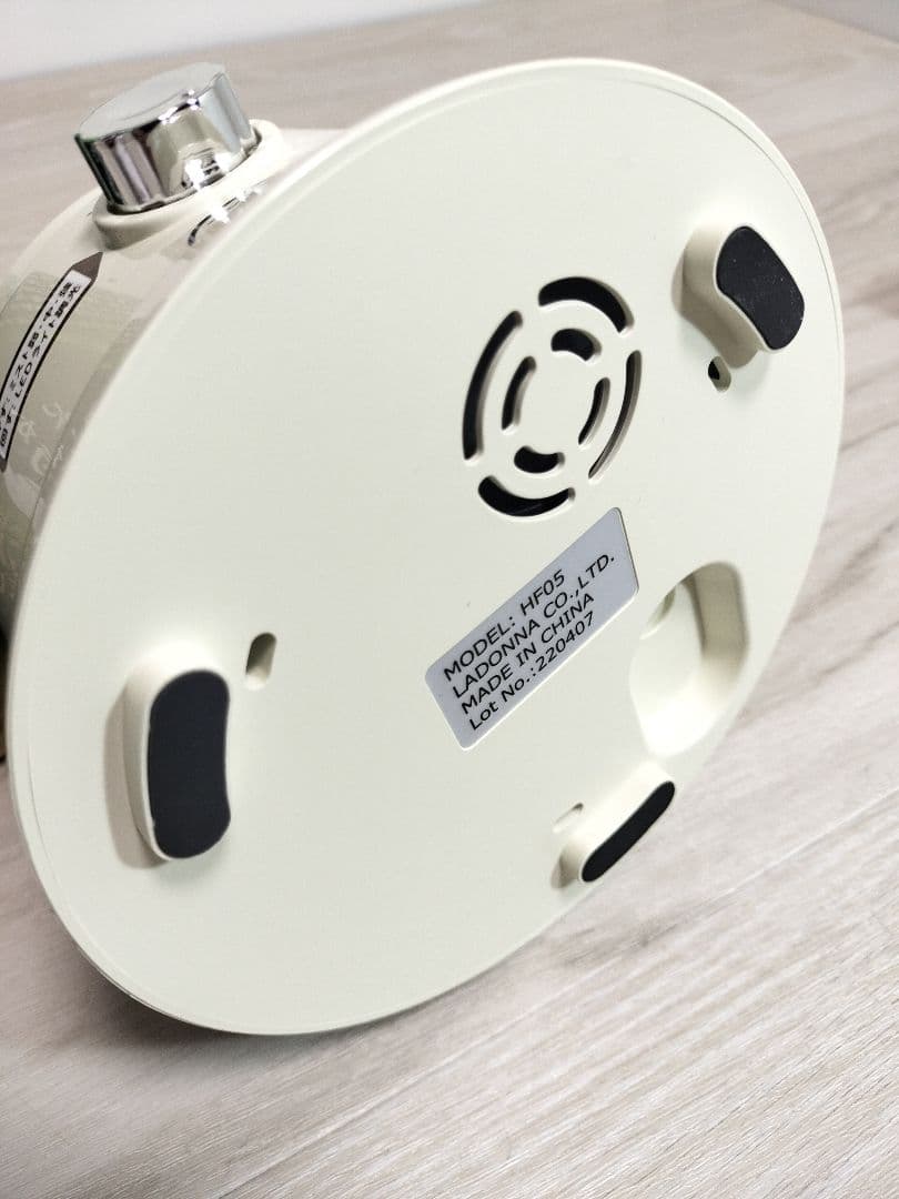 ラドンナ Toffy アロマランプ加湿器 HF05 ミルキーホワイト レトロ